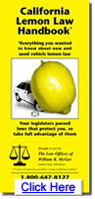 California Lemon Law Handbook